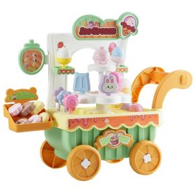 VEVOR Ice Cream Cart for Kids Pretend Play Ice Cream Shop for Kids Aged 3+