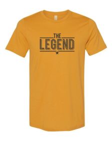The Legend Dad Softstyle Tee (Color: Mustard, size: 3X)