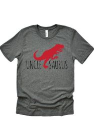 Uncle Saurus Tee (Color: Olive, size: S)