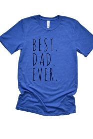 Best Dad Ever Tee (Color: Olive, size: 2XL)
