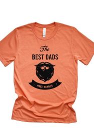 Best Dads Have Beards Tee (Color: SKY, size: 2XL)