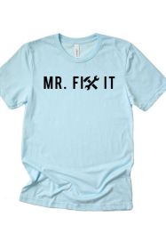 Mr Fix It Tee (Color: Olive, size: 2XL)