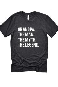Grandpa Tee (Color: Deep Teal, size: S)