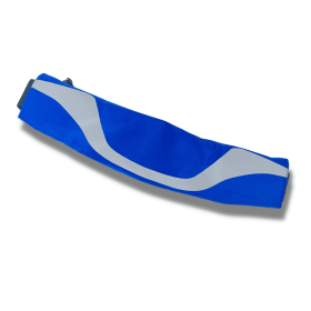 Water-resistant Sport Waist Pack Running Belt with Reflective Strip (Color: dark blue)