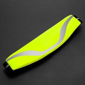 Water-resistant Sport Waist Pack Running Belt with Reflective Strip (Color: Yellow)