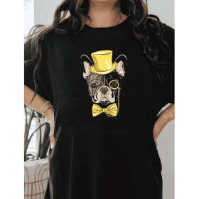 Casual Women's Cotton T-Shirt with Bow Detail - Trendy and Comfortable for Every Season (Style: 169)